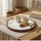 Wooden Tray Set 2 Pcs